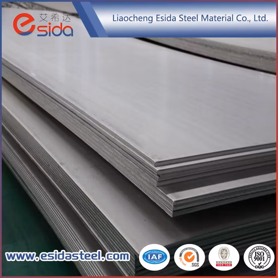 ASTM A240 304 321 316L 310S 1.4841 브러시드, 거울 광택 헤어라인 2b Ba 밝은 표면 마감 열간, 냉간 압연 Ss 1mm 2mm 3mm